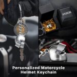 Ride with Heart – Custom Motorcycle Helmet Keychain – A Thoughtful Keepsake for the Biker You Love - Image 8