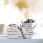Carry Their Memory Close – Custom Mini Urn with Photo & Message – A Tender Tribute for Loved Ones - Image 2