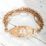 Carry Confidence and Care – Engraved Medical Alert Bracelet – For Her Safety and Style - Image 3