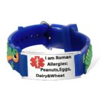 Keep Them Safe with a Smile – Custom Cartoon Medical Alert Bracelet for Kids Who Shine Bright - Image 2