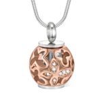 Carry Their Spirit Close – Butterfly Urn Locket Necklace – A Tender Tribute for Cherished Souls - Image 3