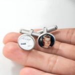 Carry Their Memory Close – Custom Memorial Photo Cufflinks – For Men Who Cherish Forever Moments - Image 3