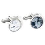 Custom memorial photo cufflinks for cherished memories