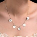 Carry Your Heart Close – Custom Multi Disc Name Necklace – For Cherished Women and Friends - Image 7