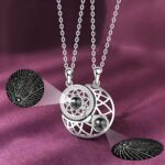 Embrace Eternal Connection – Magnetic Sun & Moon Couple Necklaces – For Two Hearts Aligned - Image 7