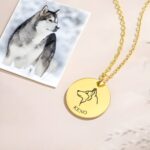 Carry Their Love Close – Custom Dog Name & Portrait Necklace – For Cherished Dog Moms and Devoted Dog Lovers - Image 6