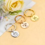 Carry Their Memory Close – Engraved Pet Portrait Keychain – For Cherished Pet Parents and Loving Remembrances - Image 4