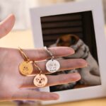 Carry Their Memory Close – Engraved Pet Portrait Keychain – For Cherished Pet Parents and Loving Remembrances - Image 6