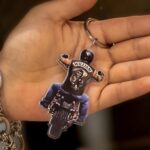 Ride with Heart – Custom Biker Acrylic Keychain – For Those Who Live the Open Road - Image 4