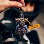 Ride with Heart – Custom Biker Acrylic Keychain – For Those Who Live the Open Road - Image 5