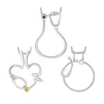 Sterling Silver Ring Holder Necklace for Nurses