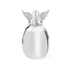 Personalized angel heart mini urn for cherished memories