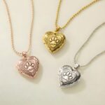Carry Their Pawprints Close – Heart-Shaped Pet Paw Locket Necklace – A Cherished Keepsake for Pet Lovers and Loved Ones - Image 2