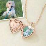 Carry Their Pawprints Close – Heart-Shaped Pet Paw Locket Necklace – A Cherished Keepsake for Pet Lovers and Loved Ones - Image 3
