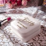 Carry Your Treasures Close – Custom Travel Jewelry Box – A Thoughtful Keepsake for Bridesmaids & Loved Ones - Image 3
