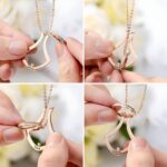 Carry Your Love Close – Custom Birthstone Ring Holder Necklace – For Her, Mom, or Wife - Image 9