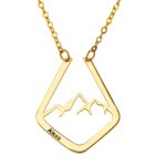 Carry Your Love Close – Mountain Ring Holder Necklace – A Thoughtful Keepsake for Her Every Day - Image 3