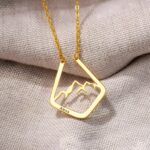 Carry Your Love Close – Mountain Ring Holder Necklace – A Thoughtful Keepsake for Her Every Day - Image 7