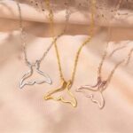 Embrace Every Moment – Sterling Silver Mermaid Tail Ring Holder Necklace – For Cherished Women and Loved Ones - Image 4