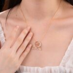 Embrace Every Moment – Sterling Silver Mermaid Tail Ring Holder Necklace – For Cherished Women and Loved Ones - Image 7