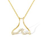 Embrace the Ocean's Grace – Ring Holder Necklace with Mermaid Tail Pendant – For Her Cherished Moments - Image 2