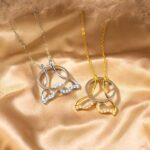 Embrace the Ocean's Grace – Ring Holder Necklace with Mermaid Tail Pendant – For Her Cherished Moments - Image 5
