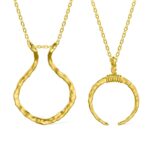 Hold Your Precious Circles Close – Sterling Silver Ring Holder Necklace – Thoughtful Keepsake for Her in Every Moment - Image 2