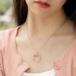 Hold Your Precious Circles Close – Sterling Silver Ring Holder Necklace – Thoughtful Keepsake for Her in Every Moment - Image 7