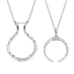 Sterling silver ring holder necklace for precious moments