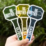 Celebrate the Bond – Custom Big Brother Acrylic Keychain – A Thoughtful Token for Siblings - Image 2