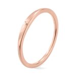 Carry Your Story Close – Delicate Initial Stacking Ring – For Her Everyday Elegance - Image 3