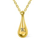 Hold Their Memory Close – Engraved Tiny Teardrop Urn Necklace – For Cherished Souls and Gentle Remembrances - Image 11