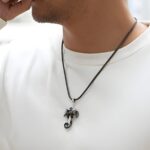 Embrace Courage and Strength – Birthstone Dragon Sword Necklace – A Bold Treasure for the Fearless Soul - Image 7