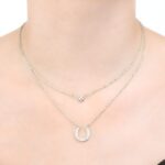 Embrace Fortune and Elegance – Layered Horseshoe Necklace Set – For Her Special Moments - Image 3