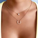 Embrace Fortune and Elegance – Layered Horseshoe Necklace Set – For Her Special Moments - Image 9