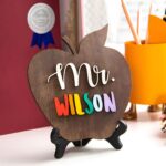 Celebrate Their Dedication – Custom Teacher Desk Name Plate – A Thoughtful Token for Every Season - Image 4
