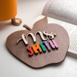 Celebrate Their Dedication – Custom Teacher Desk Name Plate – A Thoughtful Token for Every Season - Image 5