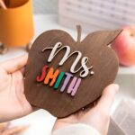 Celebrate Their Dedication – Custom Teacher Desk Name Plate – A Thoughtful Token for Every Season - Image 6
