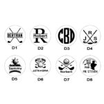 Carry the Game Close – Custom Leather Golf Bag Tag & Tee Holder – For the Passionate Golfer in Your Life - Image 7