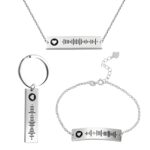 Scannable Spotify code jewelry for music lovers