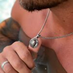 Embrace Serenity – Buddha Head Pendant Necklace – A Meaningful Token for Him - Image 7