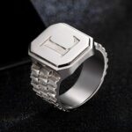 Carry Your Story – Custom Initial Signet Ring – A Timeless Tribute for Loved Ones - Image 5