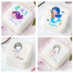 Enchant Their Dreams – Custom Children's Jewelry Box with Magical Unicorn or Mermaid – A Cherished Keepsake for Little Girls - Image 3