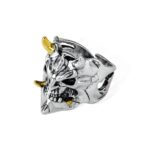 Embrace Strength and Mystery – Hannya Spirit Ring – For Him on Moments That Matter - Image 2