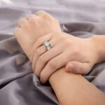 Embrace Timeless Elegance – Men's Sparkling Cubic Zircon Eternity Band – For Your Forever Promise - Image 6