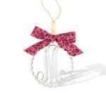 Carry Your Initial with Grace – Custom Beaded Car Mirror Charm – A Thoughtful Keepsake for Her - Image 2