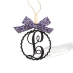 Carry Your Initial with Grace – Custom Beaded Car Mirror Charm – A Thoughtful Keepsake for Her - Image 3