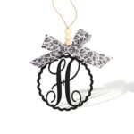 Carry Your Initial with Grace – Custom Beaded Car Mirror Charm – A Thoughtful Keepsake for Her - Image 4