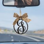 Carry Your Initial with Grace – Custom Beaded Car Mirror Charm – A Thoughtful Keepsake for Her - Image 6