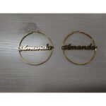 Embrace Your Story – Custom Name Hoop Earrings – A Unique Treasure for Her - Image 4